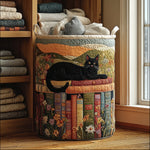 Cosy Cat Laundry Basket