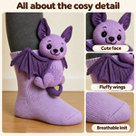 Cuddly socks bat details