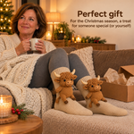Cuddle socks highland cow gift